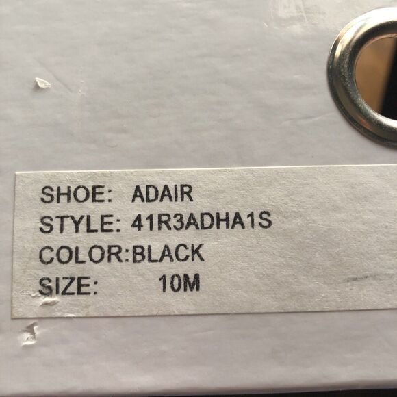 Michael Kors Adair Blk Suede Cork Platform High Heel Sandals Size 10M New In Box - Picture 11 of 11